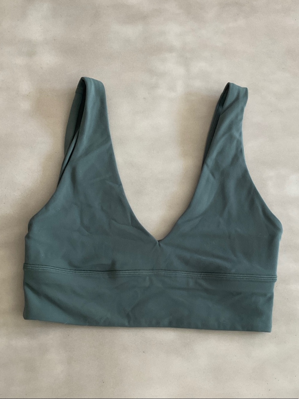 lululemon athletica Deep Teal V-Neck Sports Bra